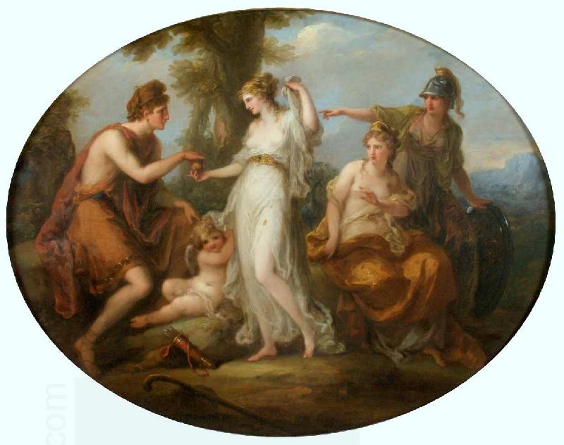 Angelica Kauffmann El juicio de Paris China oil painting art